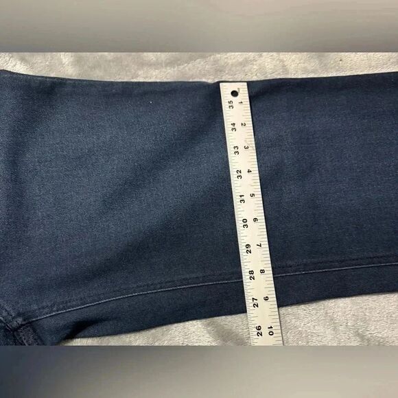 Nine West Flare Jeans Wide Leg | Dark Wash | Size 10 | New With Tags - Picture 6 of 10